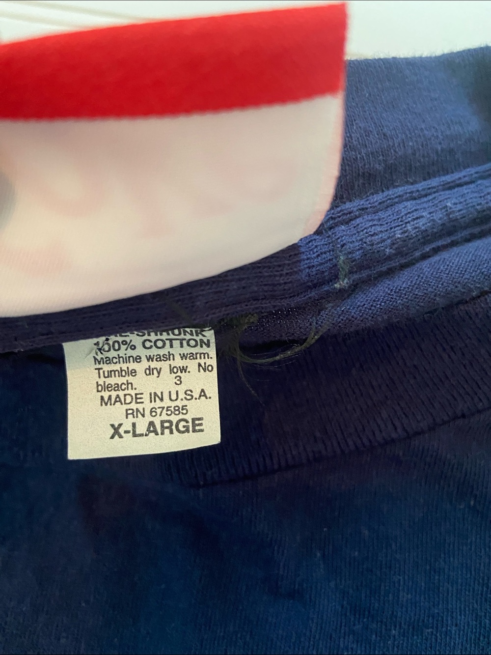 Vtg 1996 Coca Cola TShirt XL Navy Polar Bear 3D Glasses Double Sided Clean USA - Picture 5 of 10